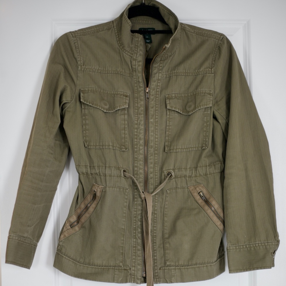 women's jcrew XS utility jacket